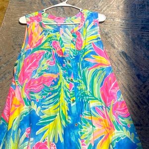 Lilly Pulitzer womens size Large button up shirt